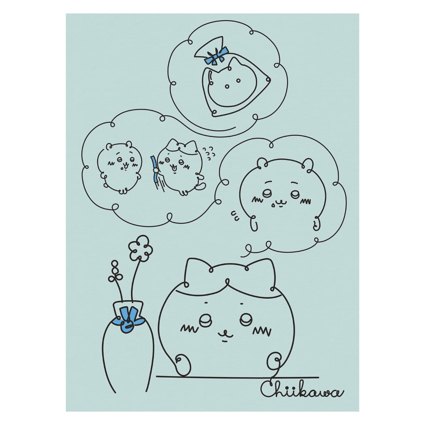 EROSTIKA ジクレー版画（複製画） ちいかわ ポスター EROSTIKA ジクレー版画（複製画） ちいかわ ポスター EROSTIKA